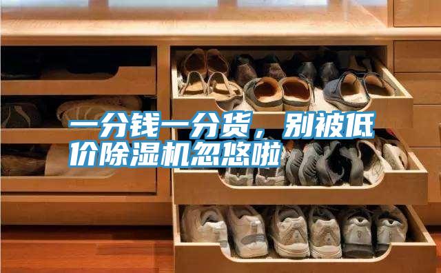 一分錢(qián)一分貨，別被低價(jià)除濕機(jī)忽悠啦