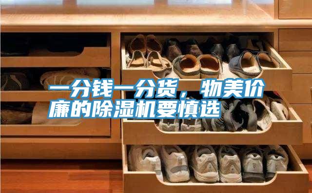 一分錢(qián)一分貨，物美價(jià)廉的除濕機(jī)要慎選
