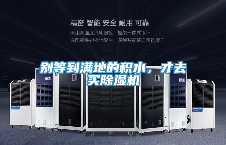 別等到滿(mǎn)地的積水，才去買(mǎi)除濕機(jī)