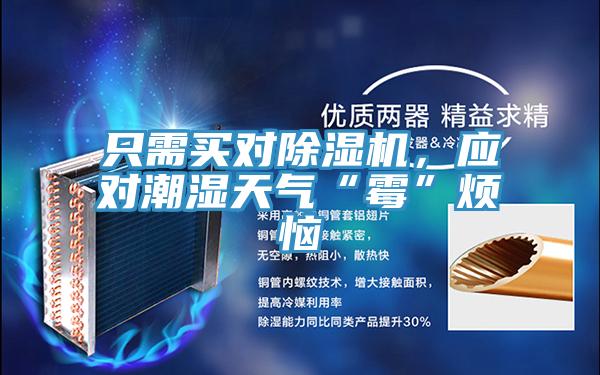 只需買對除濕機,應對潮濕天氣“霉”煩惱