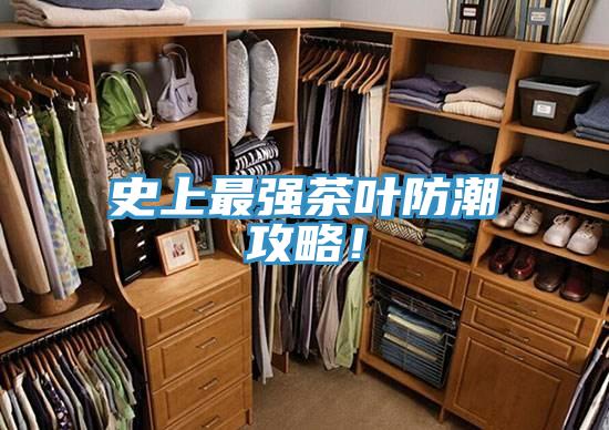 史上最強(qiáng)茶葉防潮攻略!