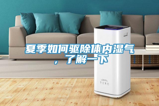 夏季如何驅除體內濕氣，了解一下