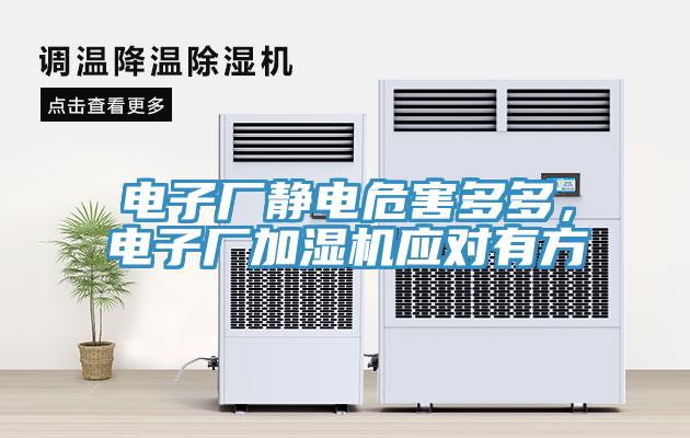 電子廠靜電危害多多,電子廠加濕機(jī)應(yīng)對有方