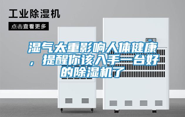 濕氣太重影響人體健康,提醒你該入手一臺好的除濕機了