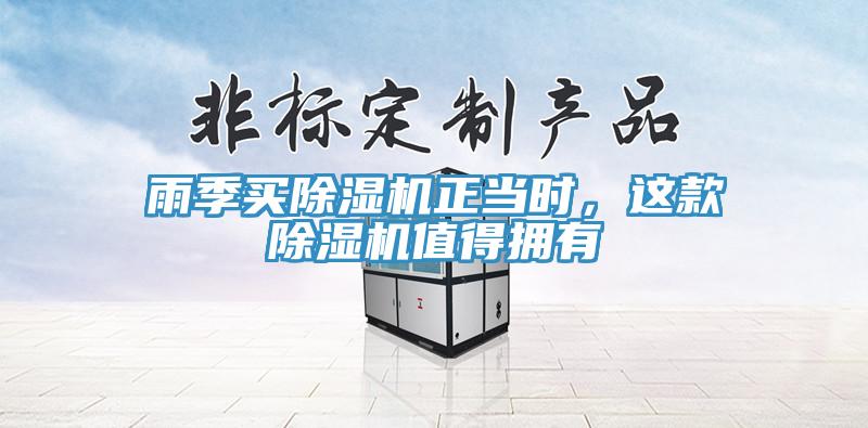 雨季買除濕機正當時，這款除濕機值得擁有