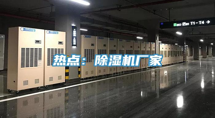 熱點:除濕機廠家
