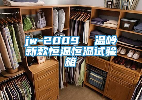 jw-2009 溫嶺新款恒溫恒濕試驗箱