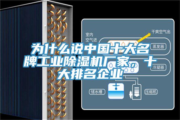 為什么說中國十大名牌工業除濕機廠家,十大排名企業