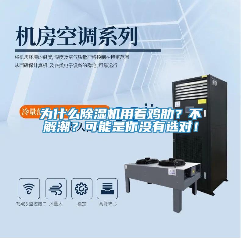 為什么除濕機用著雞肋？不解潮？可能是你沒有選對！