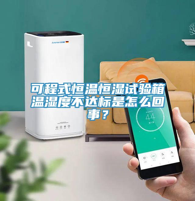 可程式恒溫恒濕試驗(yàn)箱溫濕度不達(dá)標(biāo)是怎么回事?