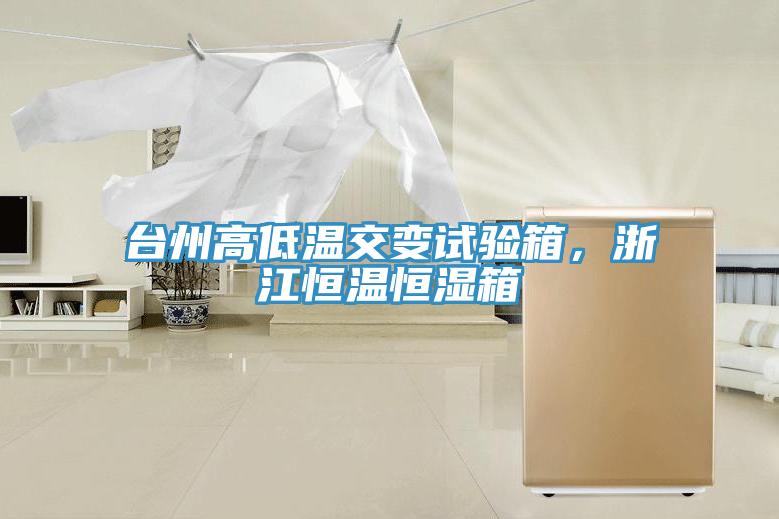 臺州高低溫交變試驗(yàn)箱，浙江恒溫恒濕箱