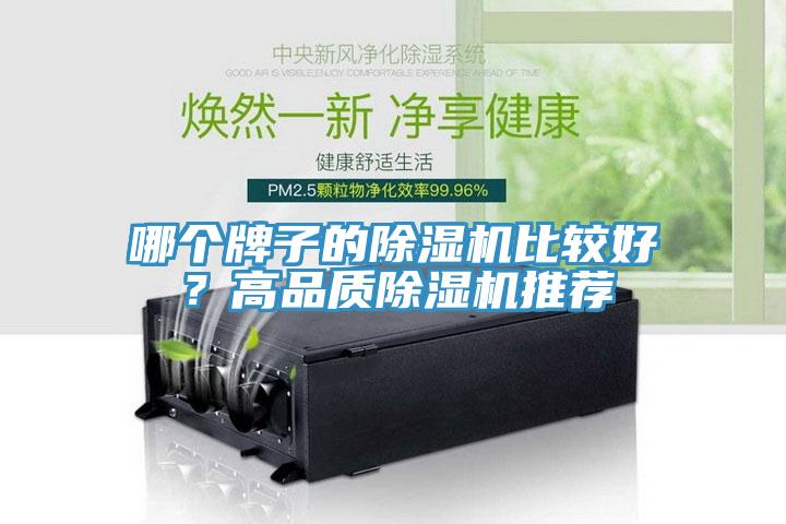哪個牌子的除濕機(jī)比較好？高品質(zhì)除濕機(jī)推薦