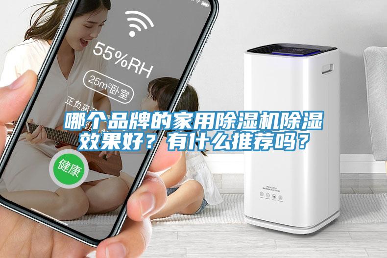 哪個品牌的家用除濕機除濕效果好?有什么推薦嗎?