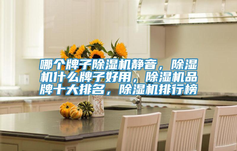 哪個牌子除濕機靜音,除濕機什么牌子好用,除濕機品牌十大排名,除濕機排行榜