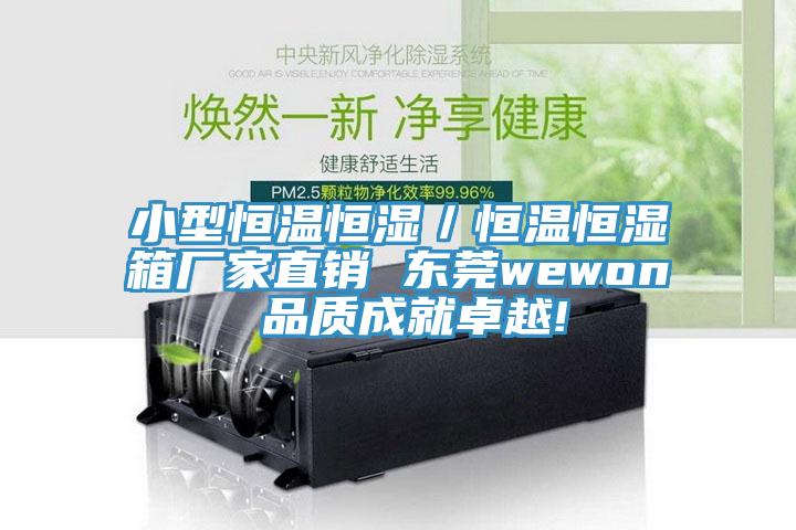 小型恒溫恒濕/恒溫恒濕箱廠家直銷 東莞wewon 品質(zhì)成就卓越!