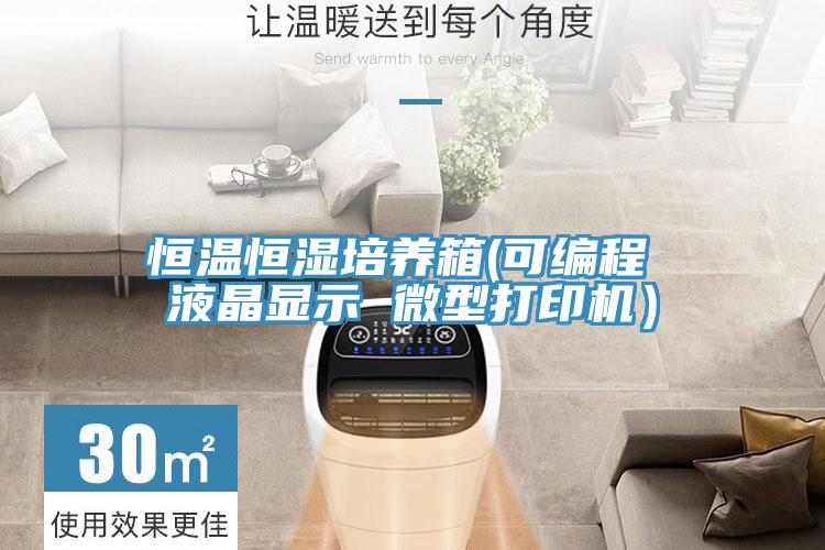 恒溫恒濕培養箱(可編程 液晶顯示 微型打印機)