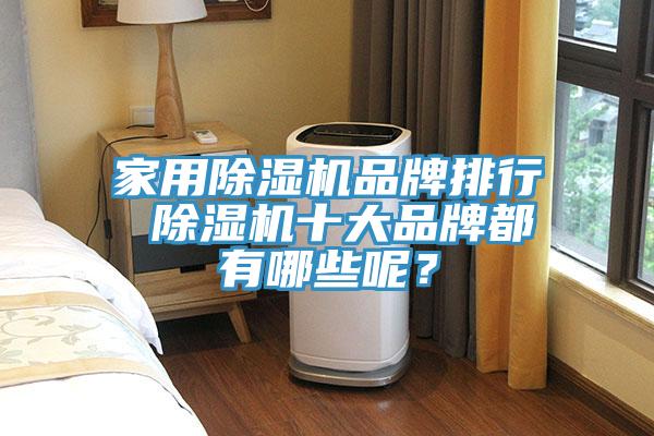家用除濕機(jī)品牌排行 除濕機(jī)十大品牌都有哪些呢?