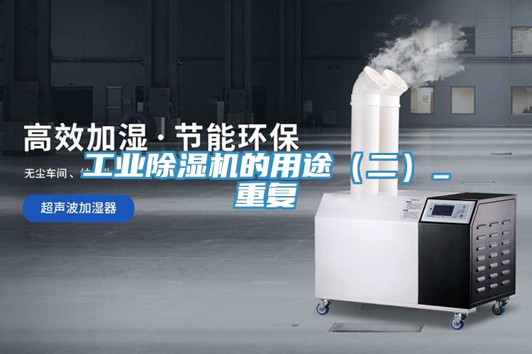 工業除濕機的用途(二)_重復