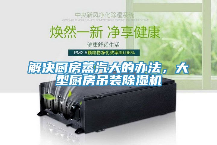 解決廚房蒸汽大的辦法,大型廚房吊裝除濕機