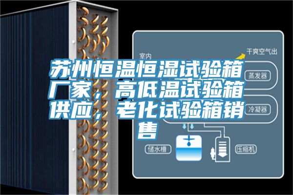 蘇州恒溫恒濕試驗箱廠家,高低溫試驗箱供應,老化試驗箱銷售