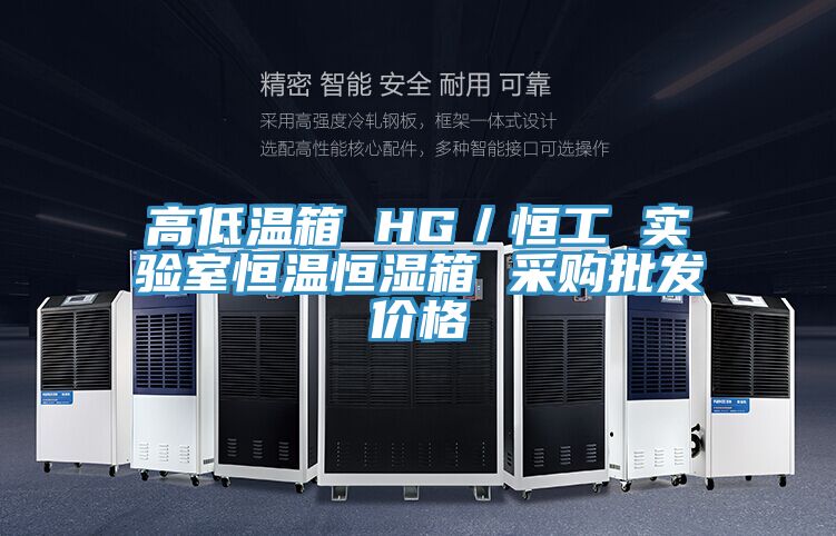 高低溫箱 HG/恒工 實驗室恒溫恒濕箱 采購批發價格